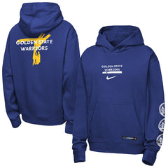 Golden State Warriors Youth Courtside Club Premiere Hoodie Royal