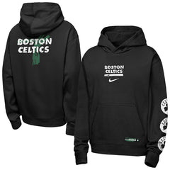 Boston Celtics Youth Courtside Club Premiere Hoodie Black