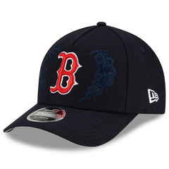 Boston Red Sox New Era x Warren Lotas 9FORTY A-Frame M-Crown Adjustable Hat - Navy Hats