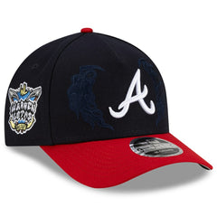 Atlanta Braves New Era x Warren Lotas 9FORTY A-Frame M-Crown Adjustable Hat - Navy/Red Hats