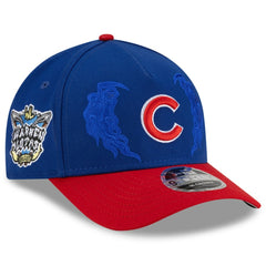 Chicago Cubs New Era x Warren Lotas 9FORTY A-Frame M-Crown Adjustable Hat - Royal/Red Hats
