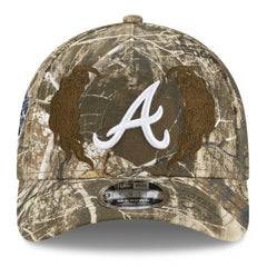 Atlanta Braves New Era x Warren Lotas Realtree 9FORTY A-Frame M-Crown Adjustable Hat - Camo Hats