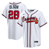 MLB Matt Olson Atlanta Braves Nike Home Replica Jersey - White