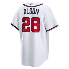 MLB Matt Olson Atlanta Braves Nike Home Replica Jersey - White