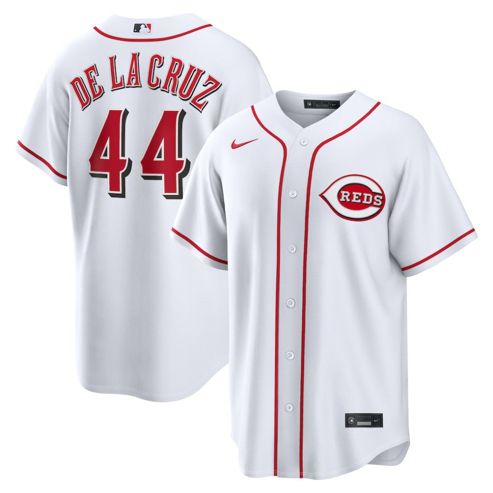 MLB Elly De La Cruz Cincinnati Reds Nike Home Replica Jersey - White
