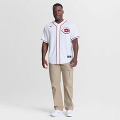 MLB Elly De La Cruz Cincinnati Reds Nike Home Replica Jersey - White