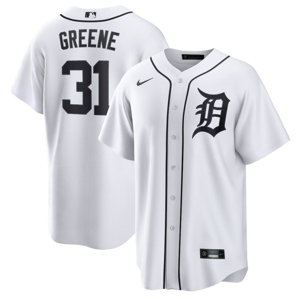 MLB Riley Greene Detroit Tigers Nike Home Replica Jersey - White