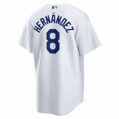 MLB Enrique Hern¨¢ndez Los Angeles Dodgers Nike Home Replica Jersey - White