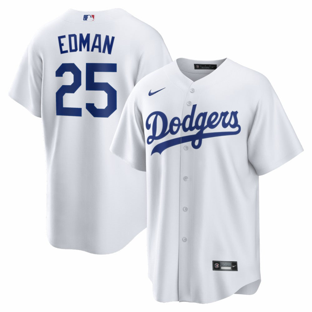 MLB Tommy Edman Los Angeles Dodgers Nike Home Replica Jersey - White