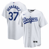 MLB Teoscar Hern¨¢ndez Los Angeles Dodgers Nike Home Replica Jersey - White