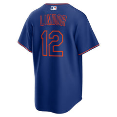 MLB Francisco Lindor New York Mets Nike Alternate Replica Jersey - Royal