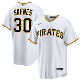 MLB Paul Skenes Pittsburgh Pirates Nike Home Replica Jersey - White