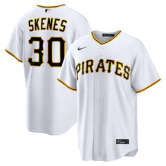 MLB Paul Skenes Pittsburgh Pirates Nike Home Replica Jersey - White