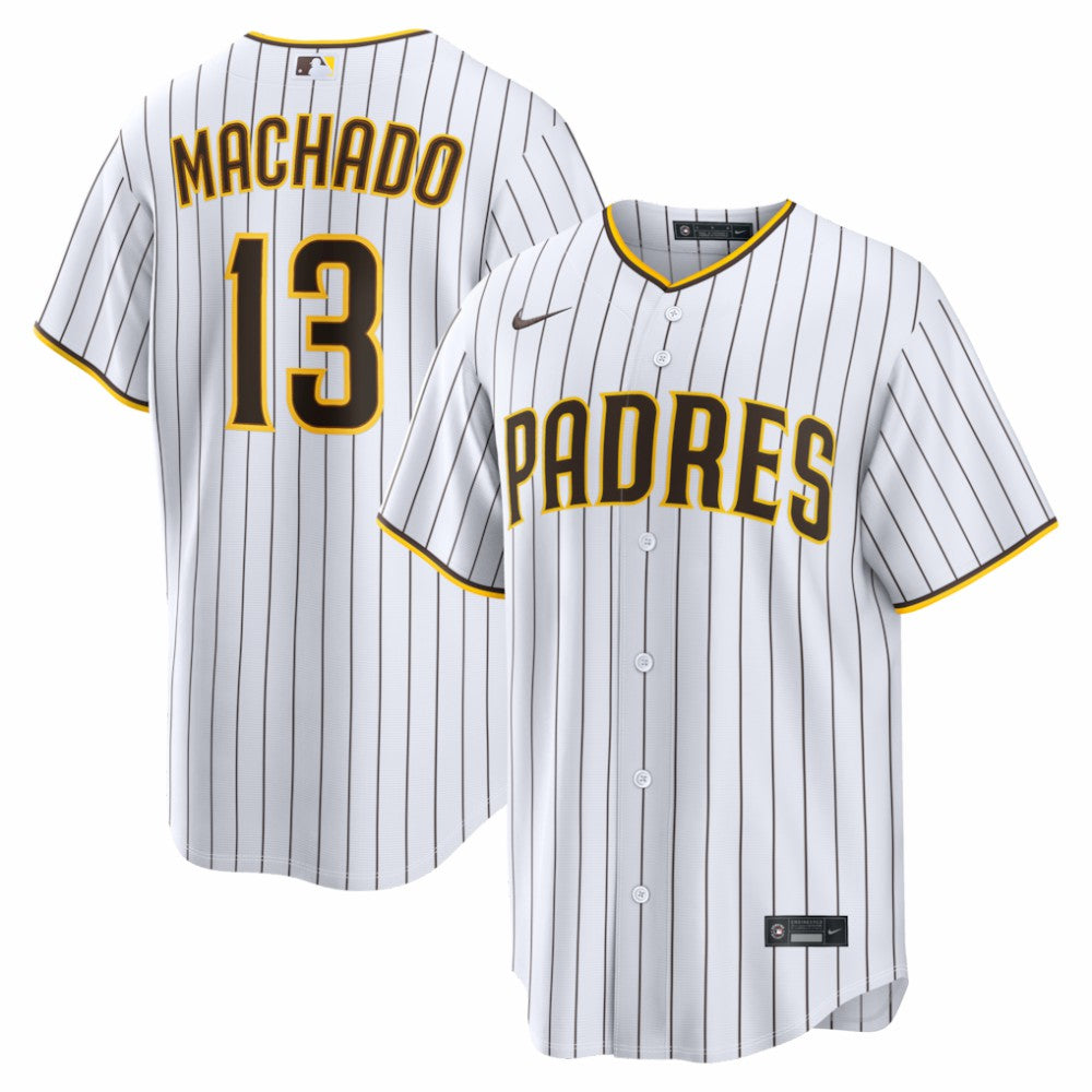 MLB Manny Machado San Diego Padres Nike Home Replica Player Jersey - White