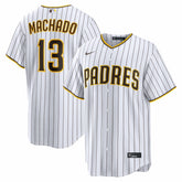 MLB Manny Machado San Diego Padres Nike Home Replica Player Jersey - White
