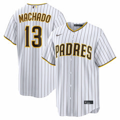MLB Manny Machado San Diego Padres Nike Home Replica Player Jersey - White