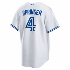MLB George Springer Toronto Blue Jays Nike Home Replica Jersey - White
