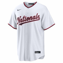 MLB James Wood Washington Nationals Nike Home Replica Jersey - White