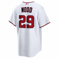 MLB James Wood Washington Nationals Nike Home Replica Jersey - White