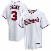 MLB Dylan Crews Washington Nationals Nike Home Replica Jersey - White