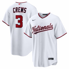 MLB Dylan Crews Washington Nationals Nike Home Replica Jersey - White