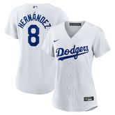 MLB Enrique Hern¨¢ndez Los Angeles Dodgers Nike Women's Home Replica Jersey - White
