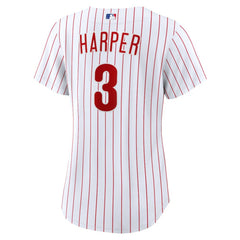 MLB Bryce Harper Philadelphia Phillies Nike Women's Home Replica Jersey - White