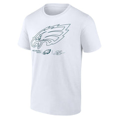 Saquon Barkley Philadelphia Eagles Tonal Name & Number T-Shirt White