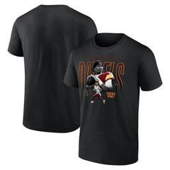 Jayden Daniels Washington Commanders Humble Shadow Player T-Shirt Black