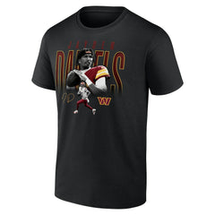 Jayden Daniels Washington Commanders Humble Shadow Player T-Shirt Black