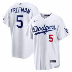 MLB Freddie Freeman Los Angeles Dodgers Nike Home Stadium Jersey - White