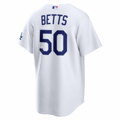 MLB Mookie Betts Los Angeles Dodgers Nike Home Stadium Jersey - White