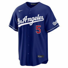 MLB Freddie Freeman Los Angeles Dodgers Nike Alternate Stadium Jersey - Royal