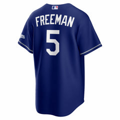 MLB Freddie Freeman Los Angeles Dodgers Nike Alternate Stadium Jersey - Royal