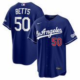 MLB Mookie Betts Los Angeles Dodgers Nike Alternate Stadium Jersey - Royal