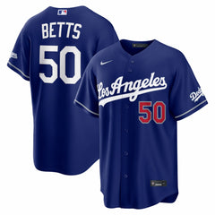 MLB Mookie Betts Los Angeles Dodgers Nike Alternate Stadium Jersey - Royal