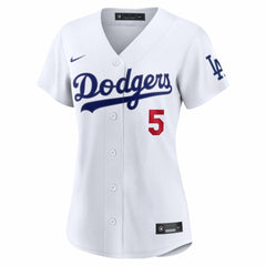 Freddie Freeman Los Angeles Dodgers Nike Women's Home Stadium Jersey - White Jerseys