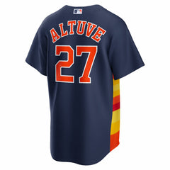MLB Jose Altuve Houston Astros Nike Alternate 2 Replica Jersey - Navy