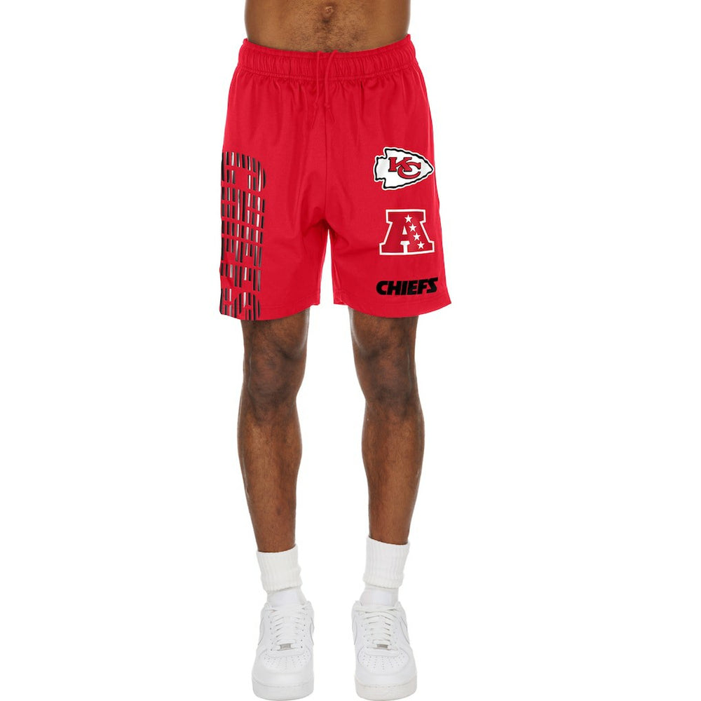 Kansas City Chiefs New Era Match Shorts Red