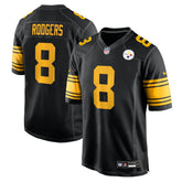 NFL Aaron Rodgers Pittsburgh Steelers Alternate Game Jersey - Black