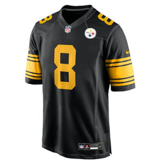 NFL Aaron Rodgers Pittsburgh Steelers Alternate Game Jersey - Black