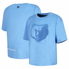Memphis Grizzlies Protege Eco-Poly Interlock Fashion Tonal T-Shirt Light Blue