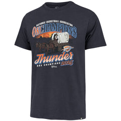 Oklahoma City Thunder '47 2025 NBA Finals Champions Hometown Local Franklin T-Shirt Navy