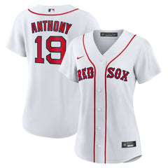 MLB Roman Anthony Boston Red Sox Nike Women's Home Replica Jersey?¨C White