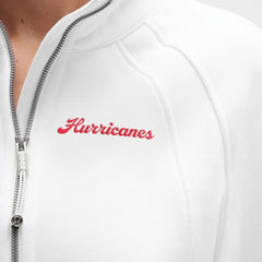 NHL Carolina Hurricanes lululemon Women's Long Scuba Oversized Half-Zip Funnel Neck - White