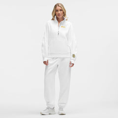 NHL Boston Bruins lululemon Women's Long Scuba Oversized Half-Zip Funnel Neck - White