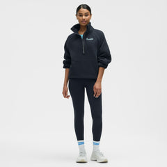 NHL Seattle Kraken lululemon Women's Long Scuba Oversized Half-Zip Funnel Neck - True Navy