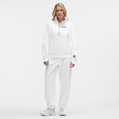 NHL Vancouver Canucks lululemon Women's Long Scuba Oversized Half-Zip Funnel Neck - White