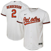 MLB Gunnar Henderson Baltimore Orioles Nike Youth Home Replica Player Jersey - White