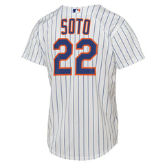 MLB Juan Soto New York Mets Nike Youth Home Replica Player Jersey - White